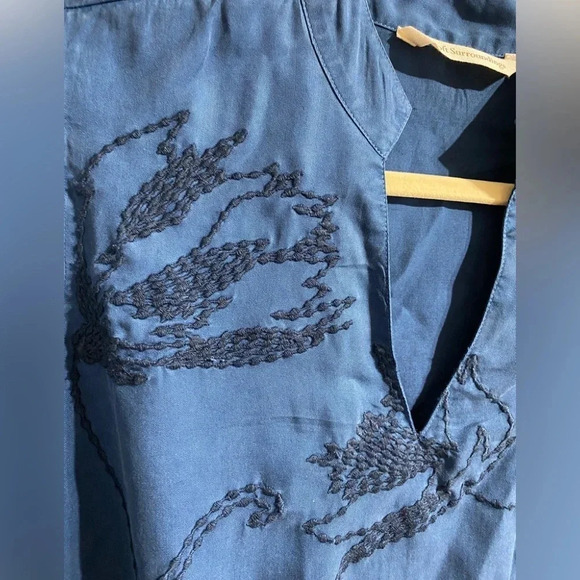 Soft Surroundings Long Line Embroidered Tunic - Picture 2 of 9